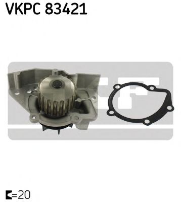 VKPC 83421 SKF - Насос охолоджуючої рідини1